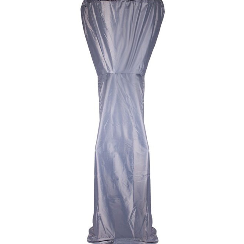 Husa Grafit PU pentru incalzitoare de terasa, fermoar lateral, impermeabila, 210cm, gri - imagine 4